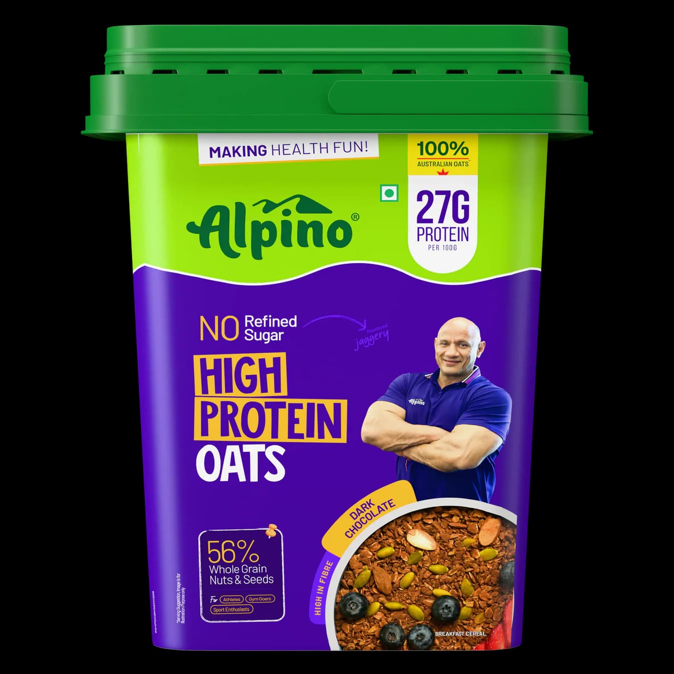 Alpino High Protein Australian Oats Dark Chocolate 2kg